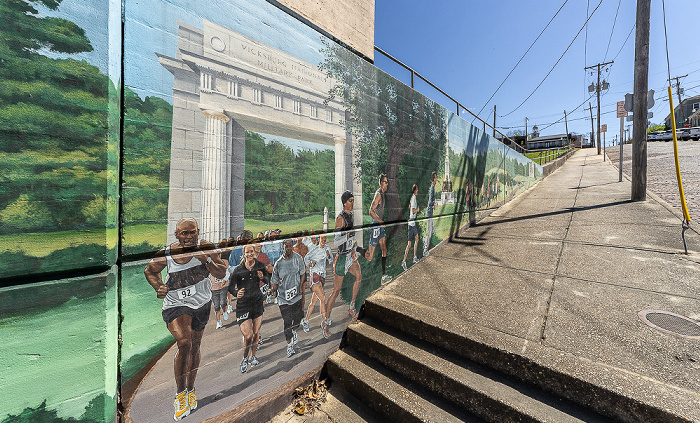 Vicksburg Riverfront Murals, Grove Street Vicksburg
