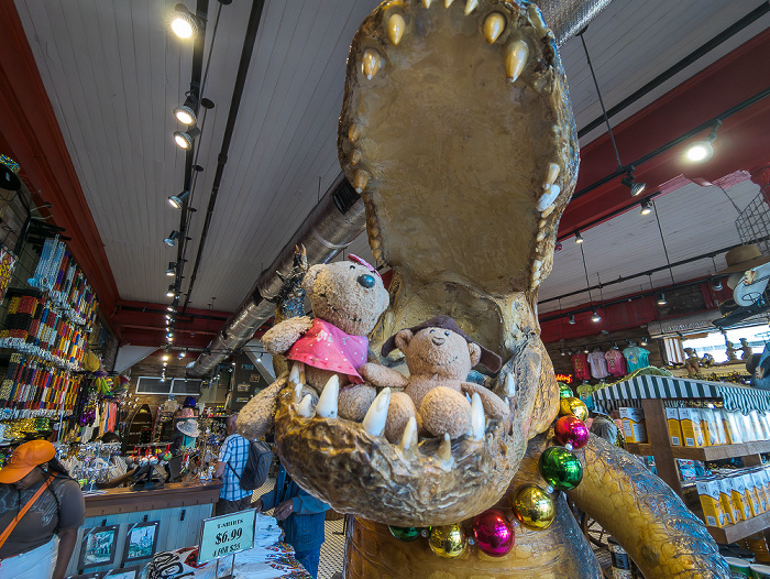 New Orleans French Quarter (Vieux Carré): Decatur Street - Teddine und Teddy