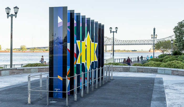 Woldenberg Riverfront Park: New Orleans Holocaust Memorial New Orleans