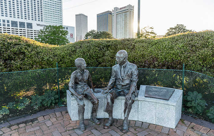 Woldenberg Riverfront Park: Malcolm-Woldenberg-Denkmal New Orleans