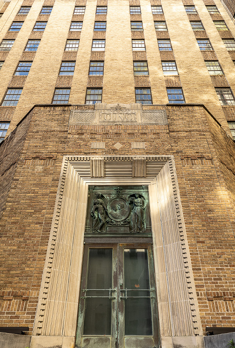 Central Business District: Lasalle Street - Hutchinson Memorial Building (Tulane University School of Medicine) New Orleans