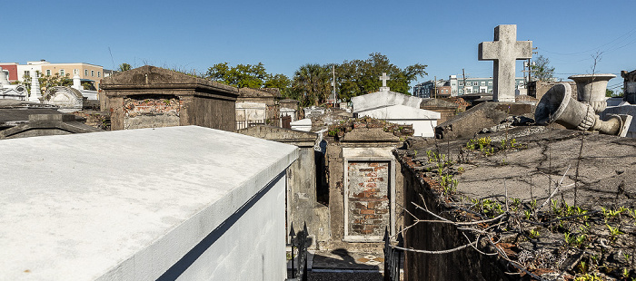 Basin Street: Saint Louis Cemetery Number One New Orleans