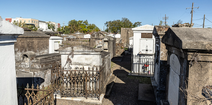 Basin Street: Saint Louis Cemetery Number One New Orleans