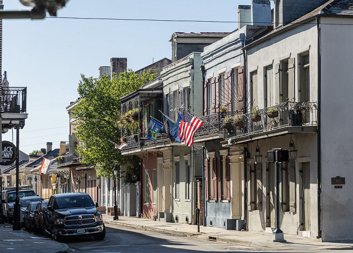 French Quarter: North Rampart Street / Saint Peter Street New Orleans