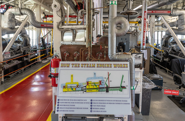 Steamboat Natchez: Engine Room New Orleans