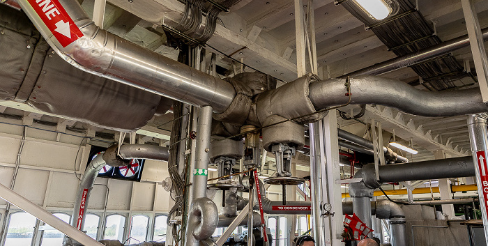 Steamboat Natchez: Engine Room New Orleans