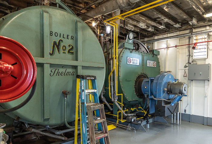 Steamboat Natchez: Boiler Room New Orleans