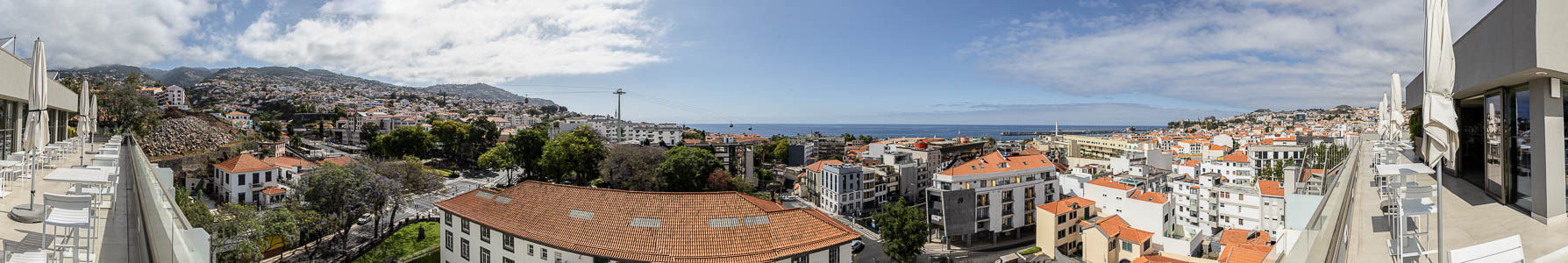 Blick vom Turim Santa Maria Hotel Funchal