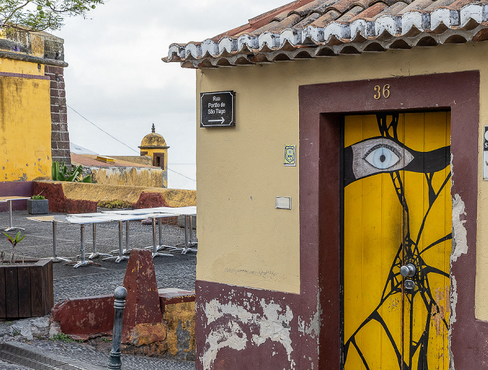 Zona Velha da Cidade: Rua Portão de São Tiago Funchal
