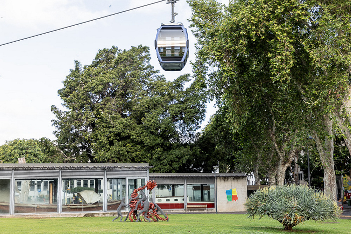 Zona Velha da Cidade: Jardim Almirante Reis, Teleférico do Funchal Funchal