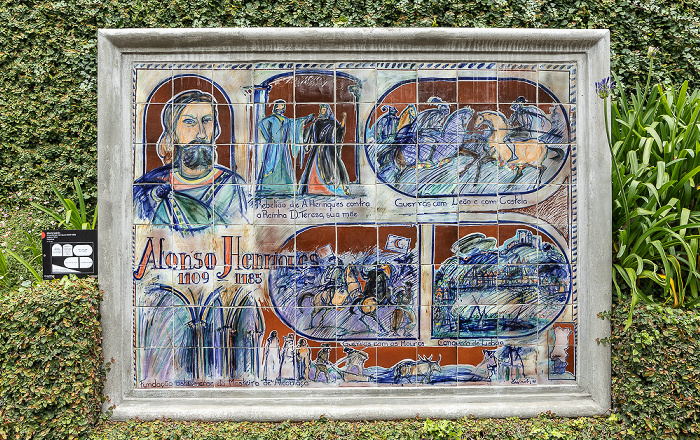 Jardim Tropical Monte Palace: Azulejo zur Geschichte Portugals Funchal