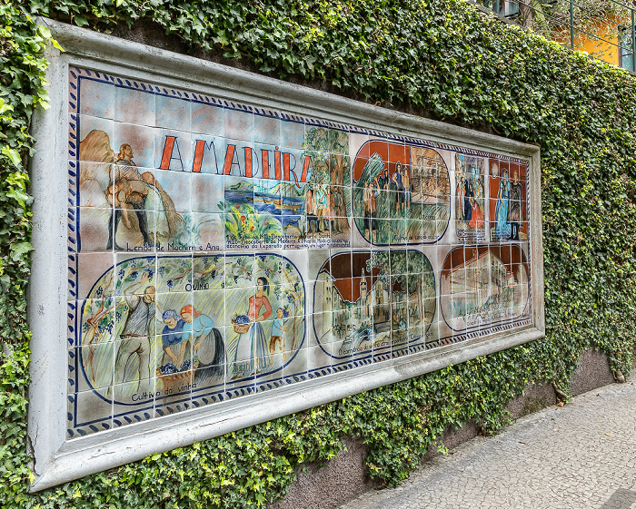 Jardim Tropical Monte Palace: Azulejo zur Geschichte Portugals Funchal