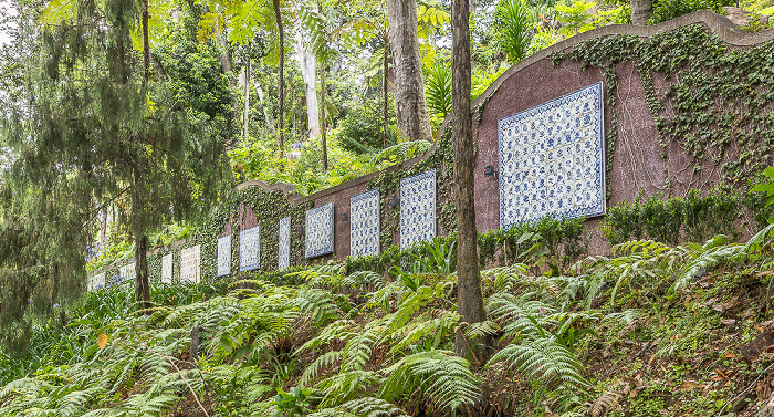 Jardim Tropical Monte Palace: Azulejos Funchal