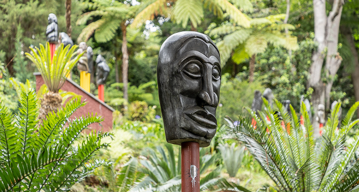 Jardim Tropical Monte Palace: Steinskulpturen aus Simbabwe Funchal