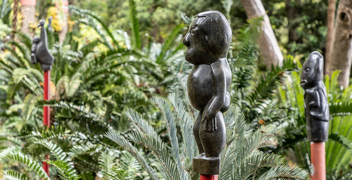 Jardim Tropical Monte Palace: Steinskulpturen aus Simbabwe Funchal