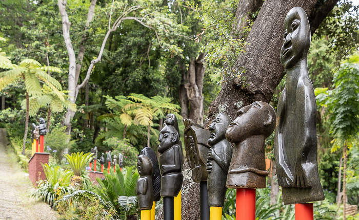 Jardim Tropical Monte Palace: Steinskulpturen aus Simbabwe Funchal