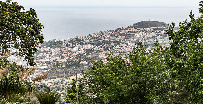 Blick vom Jardim Tropical Monte Palace Funchal