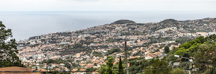 Blick vom Jardim Tropical Monte Palace Funchal
