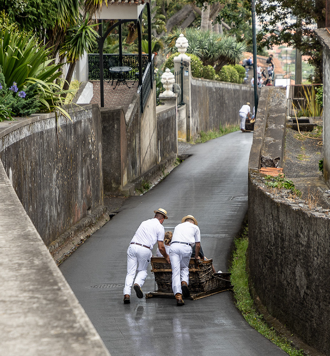 Caminho do Monte: Korbschlittenfahrt Funchal