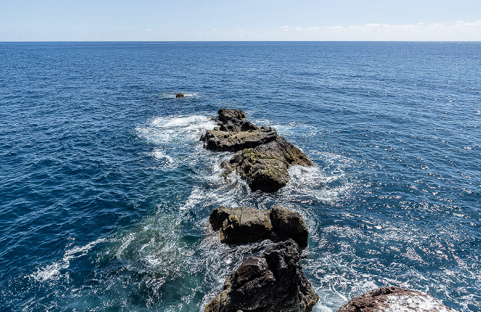 Blick von Cais da Ponta do Sol: Atlantik Ponta do Sol