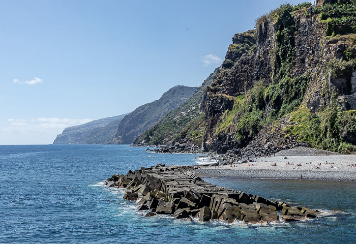 Blick von Cais da Ponta do Sol: Atlantik Ponta do Sol