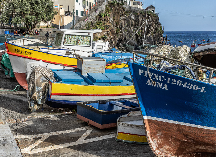Fischerboote Câmara de Lobos