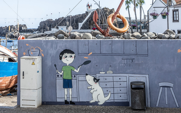 Passeio Público Marítimo: Street Art Câmara de Lobos