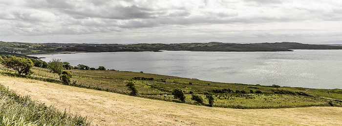 Blick vom  Largy Viewpoint: Fintragh Bay County Donegal