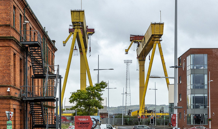 Titanic Quarter: Kräne Samson and Goliath Belfast