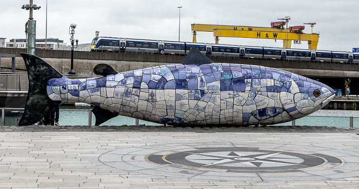 Skulptur The Big Fish Belfast
