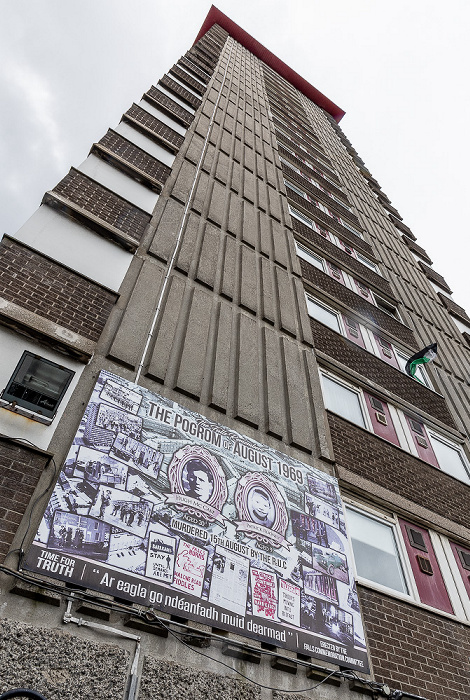 West Belfast: Divis Street - Divis Tower Belfast