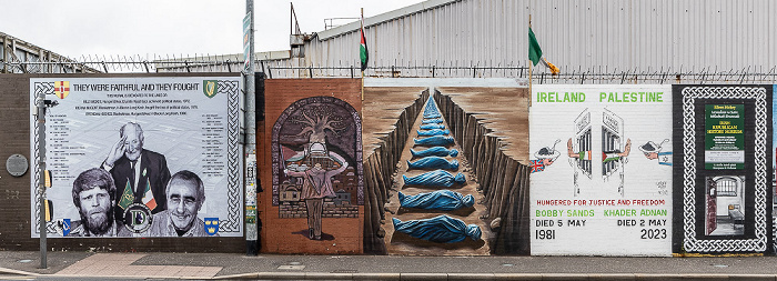 West Belfast: Divis Street - Street Art Belfast