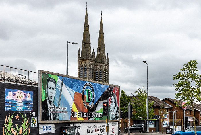 West Belfast: Northumberland Street - Street Art Belfast