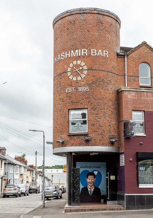 West Belfast: Colinview Street / Springfield Road - Kashmir Bar Belfast
