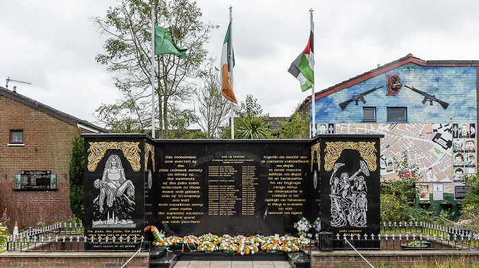 West Belfast: Falls Road - Garden of Remembrance Belfast