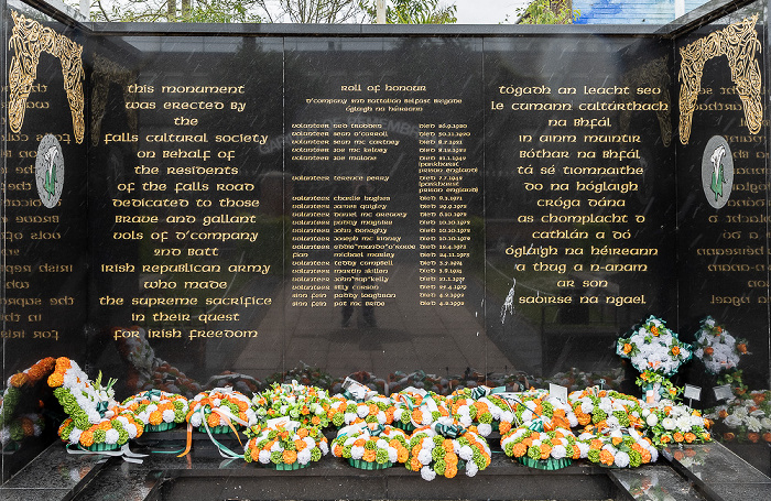 West Belfast: Falls Road - Garden of Remembrance Belfast
