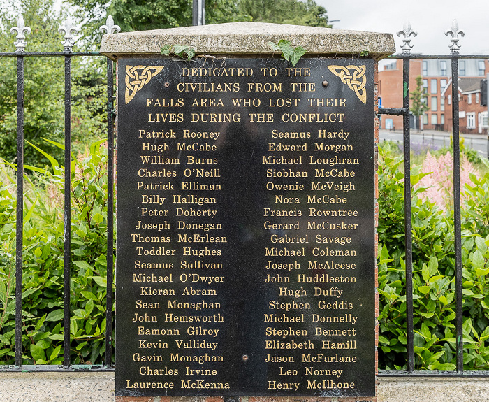 West Belfast: Falls Road - Garden of Remembrance Belfast
