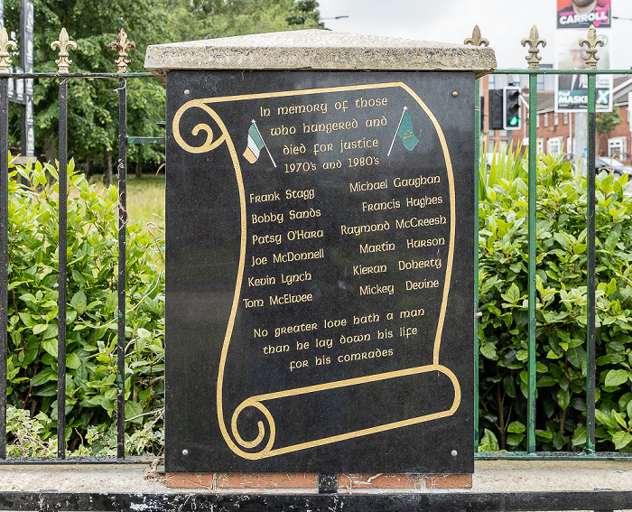 West Belfast: Falls Road - Garden of Remembrance Belfast