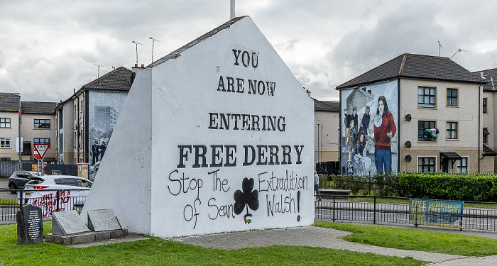 Bogside: Lecky Road - Free Derry Corner Derry/Londonderry