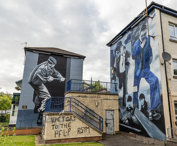 Bogside: Fahan Street / Rossville Street - Street Art Derry/Londonderry
