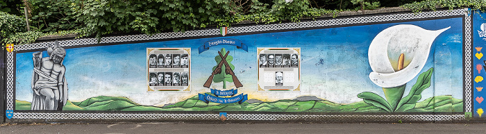 Brandywell: Lecky Road - Street Art Derry/Londonderry