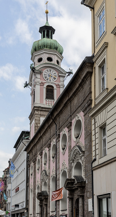 Maria-Theresien-Straße: Spitalskirche Innsbruck