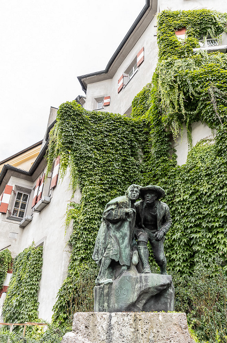 Herzog-Otto-Straße: Skulptur anno 9, Ottoburg Innsbruck