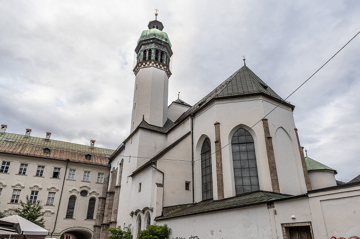 Burggraben: Hofkirche (Schwarzmanderkirche) Innsbruck