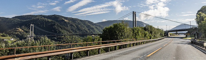Europastraße E 16, Sørfjorden mit der Osterøybrua Vestland