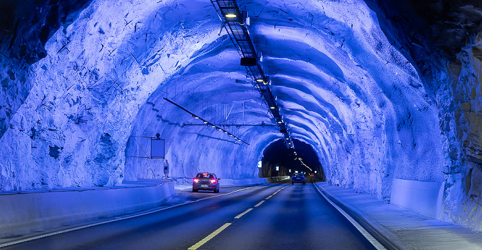 Europastraße E 16: Gudvangatunnelen Vestland