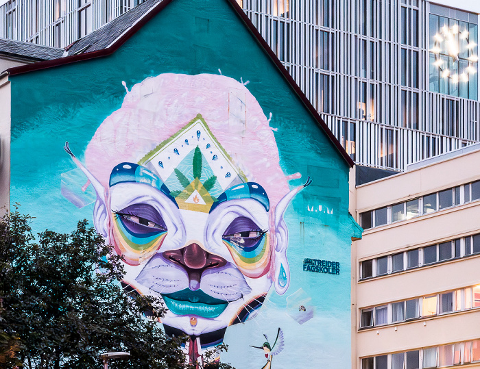 Lars Hilles gate: Street Art Bergen