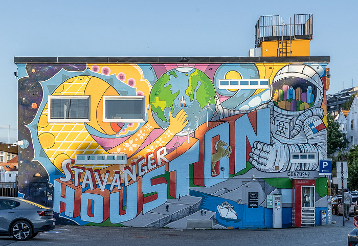 Nedre Strandgate: Street Art Stavanger