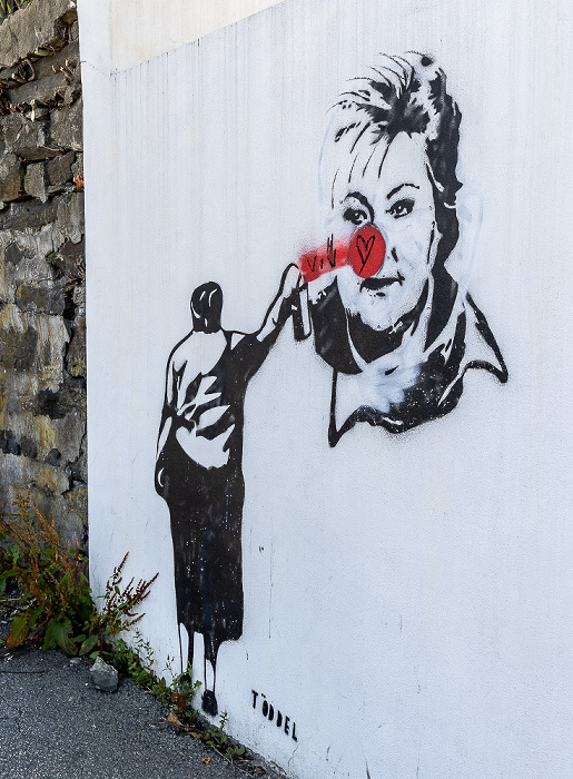 Olav Vs gate: Street Art Stavanger