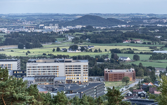 Blick vom Ullandhaugtårnet Stavanger